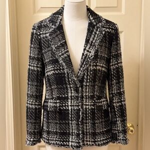 Tahari tweed blazer